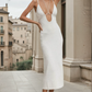 Liliko Midi Dress - White