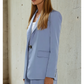 Giselle Blazer – Pastel Blue