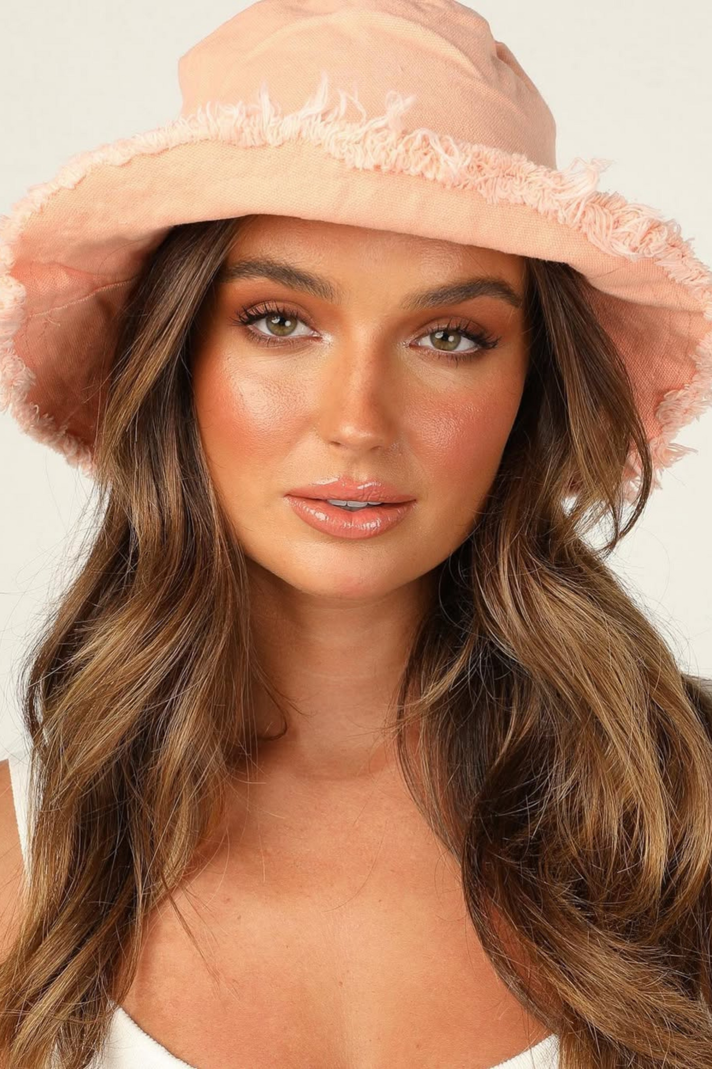 Sun Shower Bucket Hat - Peach