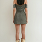 Olive Crush Mini Dress