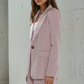 Giselle Blazer – Pastel Pink