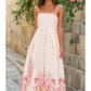 Rustic Bloom Maxi Dress