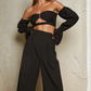 Romee Crop Top - Black