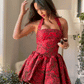VIPER MINI DRESS - ROSE PRINT