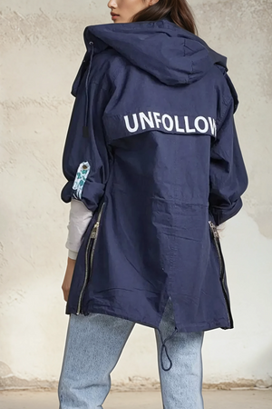 Unfollow Parka - Navy