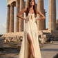 Golden Mirage Maxi Dress