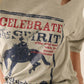 Spirit Slashed Western Graphic Tee