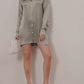 Dione Satin Shirt Dress